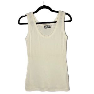 SOLD! DKNY Vintage White Tanktop